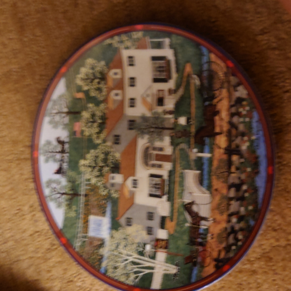 Gorgeous gingernut valley inn plate